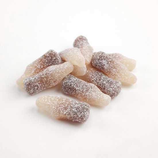 Astra Sweets Colaflesjes Snoep 3kg Bruin - Wit - Zuur | bol.com