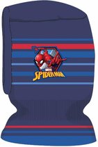 Spiderman Marvel Bivakmuts gebreide muts. One size.