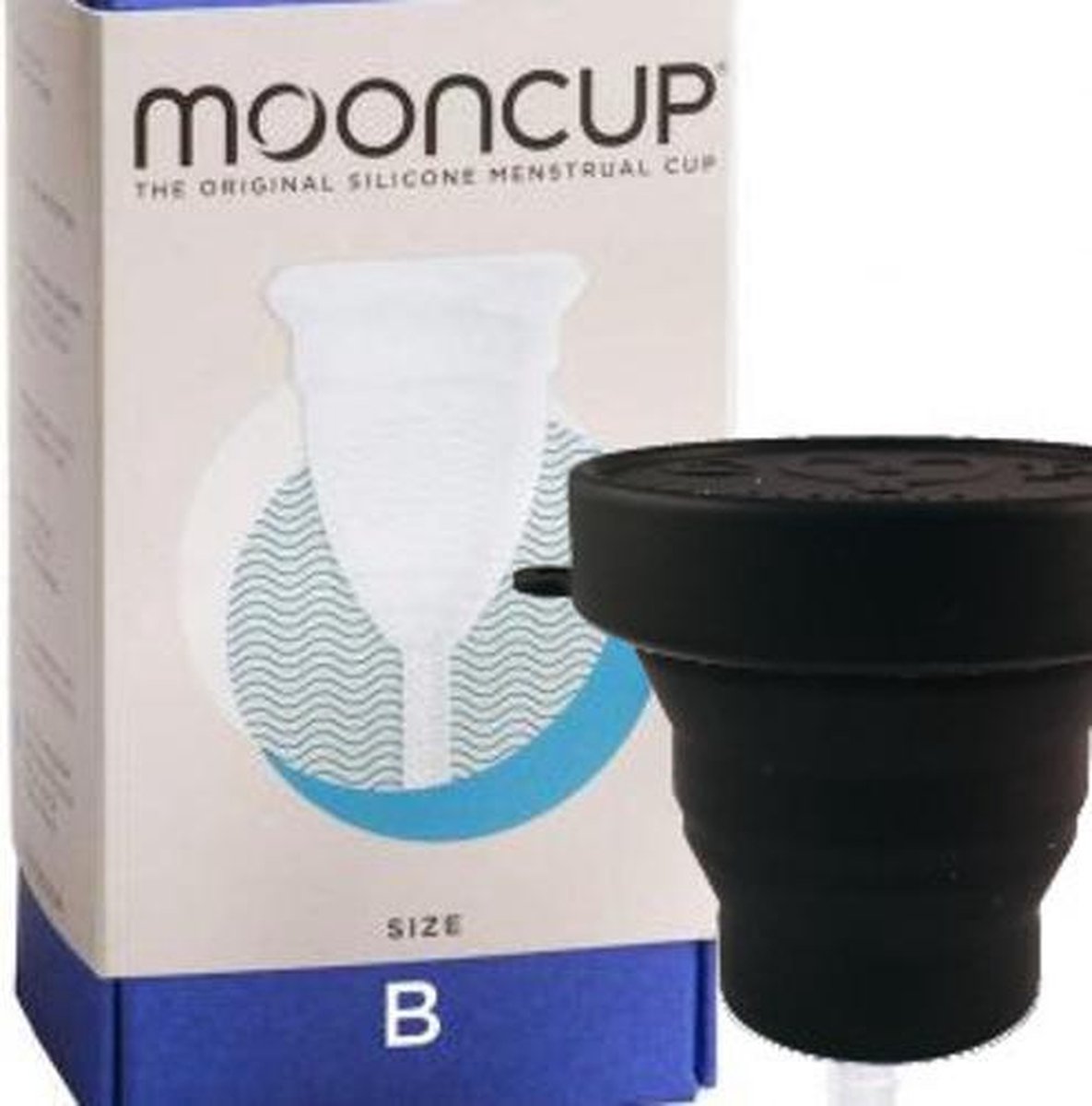 Goedkoopste Mooncup Herbruikbare Menstruatiecup - Small - maat B - Met Sterilisator
