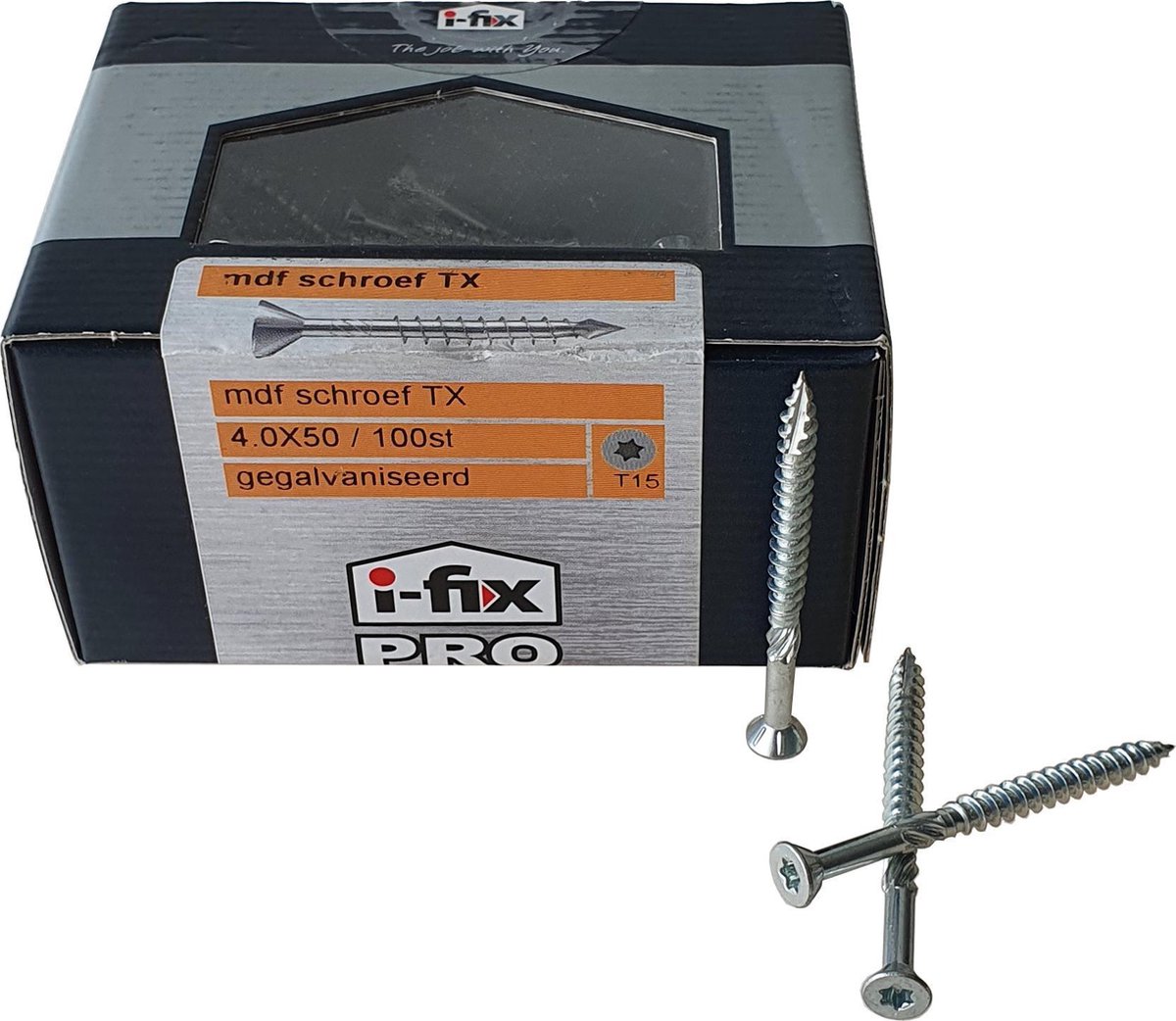 MDF schroef pro PK torx 4,0x50 per 100