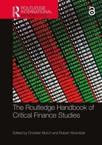 Routledge International Handbooks - The Routledge Handbook of Critical Finance Studies