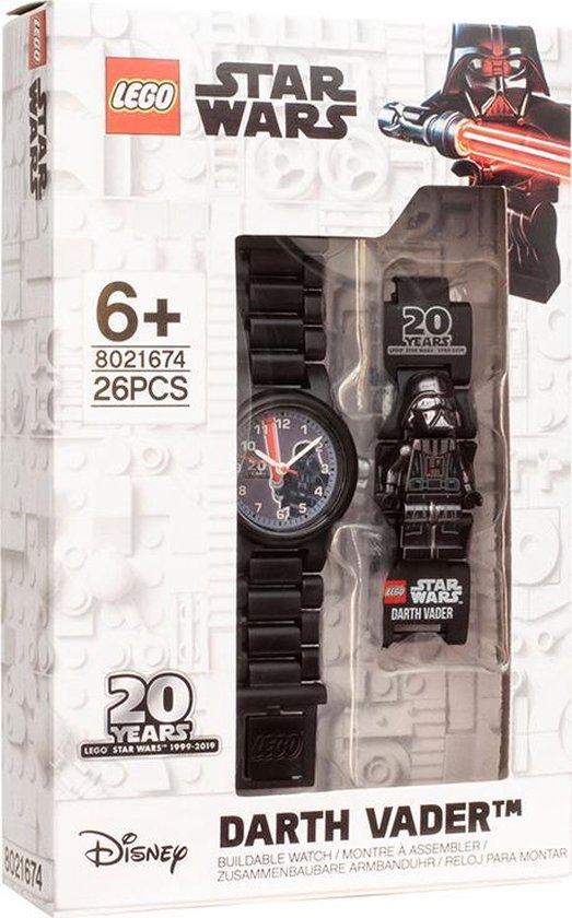 Lego Star Wars Horloge: Darth Vader 8021674 - LEGO