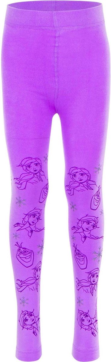 Meisjes Legging thermo|Disney Frozen 2|kl Paars mt 92-98 cm|Legging fille thermo | Disney Frozen 2 | kl Violet taille 92-98 cm