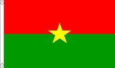 Vlag Burkina faso 90x150