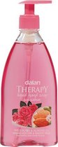 Dalan Therapy - Wilde Rozen & Amandelolie - Handzeep met pomp - 400ml