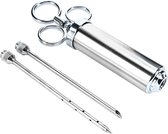 BukkitBow - Marinade Injector - Vlees Injectiespuit - BBQ Spuit - RVS