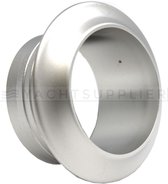 Ring - Rozet - Mat vernikkeld - Kunststof - Voor plaatdikte 16mm