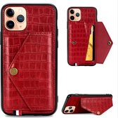 Samsung Galaxy A71 Telefoonhoesje | Hoogwaardig PU Leren Hoesje | Kaarthouder | Card Case | Rood