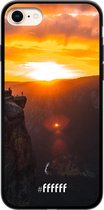 iPhone 7 Hoesje TPU Case - Rock Formation Sunset #ffffff