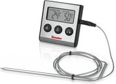 Tomado Metaltex - Kookthermometer Digitaal - kabel 100cm - Rvs Zilver