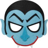 Amscan Masker Vampier Vilt Blauw One-size