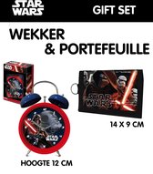 Disney Star Wars Giftset Wekker met portefeuille