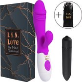 I.N.N. Love Tarzan vibrator - Vibrators voor vrouwen - Bullet vibrator - Erotiek - Vibrator voor koppels - Seks - Clitoris en G spot stimulator - Paars