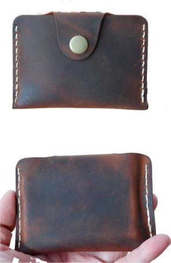 Fabriqué à la main en Espagne 16763 Brun clair Portefeuille pour Homme avec Sac à Main RFID Cuir Porte-monnaie et Porte-cartes 