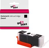 Go4inkt compatible met Canon PGI-525 bk inkt cartridge zwart