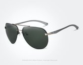 KingSeven Greenstar - Pilotenbril met UV400 en polarisatie filter - Z179