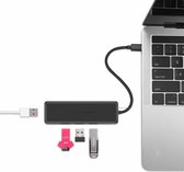 PEPPER JOBS USB C HUB TCH-U4 | USB C Adapter | 4X USB 3.0 (5Gbps) Universeel