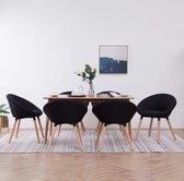 Eetkamerstoelen set 6 stuks  (Incl LW anti kras viltjes) - Eetkamer stoelen - Extra stoelen voor huiskamer - Dineerstoelen – Tafelstoelen