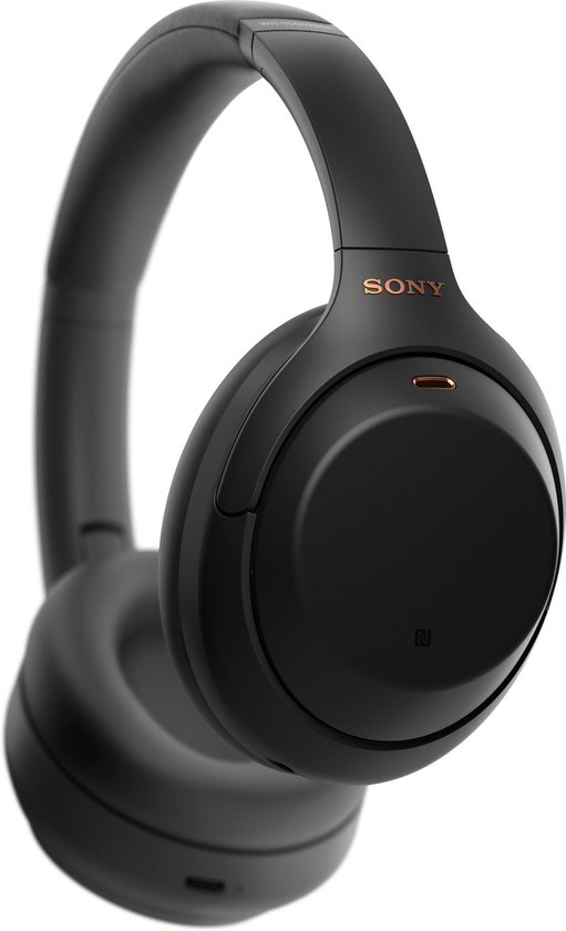 Kleren klap Gearceerd Sony WH-1000XM4 - Draadloze over-ear koptelefoon met Noise Cancelling -  Zwart | bol.com