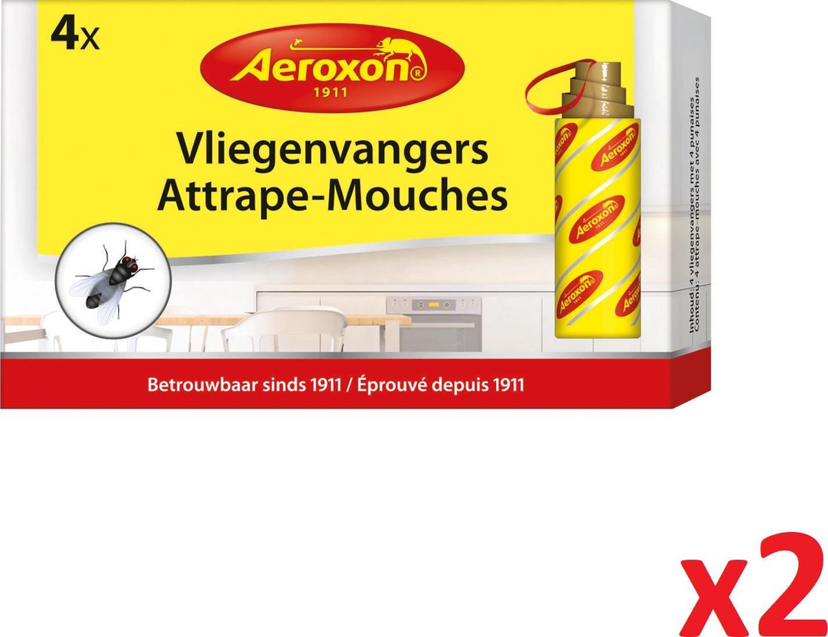 Knock Off Insectenval Klein - Lijmval - Ideaal Voor Het Vangen Van Kakkerlakken Gifvrij Effectieve Werking Van 6 Tot 8 Weken 3 Stuks