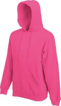 Fruit of the Loom - Classic Hoodie - Roze - S