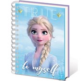 Disney Frozen 2 Sisters A5 Metallic Cover Notitieboek