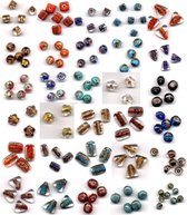 Mega Hand Made Jewelry Kralen Pakket - Meer dan 175 kralen in veel kleuren