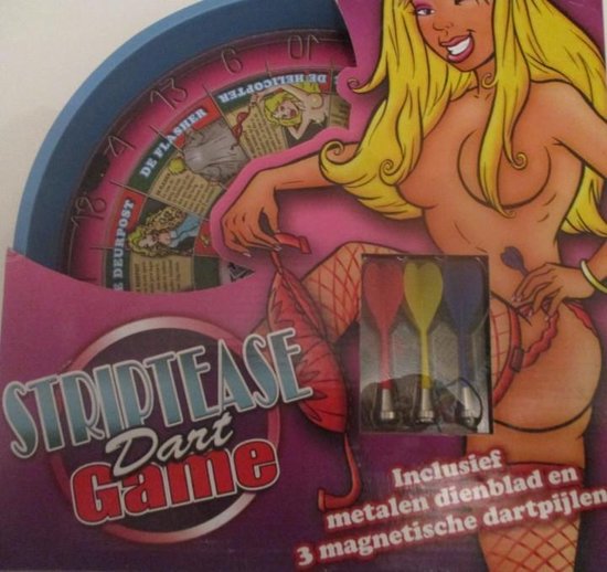 Afbeelding van het spel Striptease Dart Game