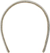 Juleeze Haarband Meisje Zilverkleurig Textiel Rond Haarbanden Kinderen Hoofdband Headband