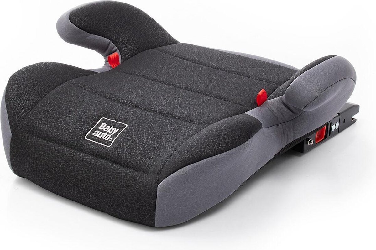 Babyauto zitverhoger vista fix booster groep 3 isofix stoelverhoger - grijs Babyauto zitverhoger vista fix booster groep 3 isofix stoelverhoger - grijs
