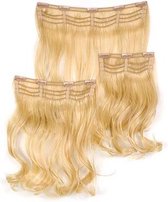 Haar extensions Krul - Donker Bruin - 45cm