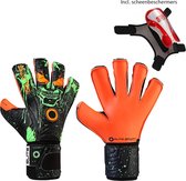 Elite - Ork 2020 - Keepershandschoenen - met scheenbeschermers & Elite Andalucia sleutelhanger - maat 7 - voetbal keepershandschoenen - keepershandschoen - Goalkeeper handschoen