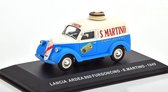 Lancia Ardea 800 Van 1949 "S.MARTINO" (Blauw) 1/43 Atlas - Modelauto - Schaalmodel - Model auto