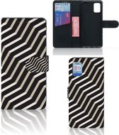 Smartphone Hoesje Geschikt voor Samsung Galaxy A31 Bookcover met Pasjeshouder Illusion