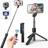 Rde Topic Selfie Stick Tripod - Selfie Stick 3 in 1 - IPhone - Samsung - Huawei - Smartphone Statief - Cadeau