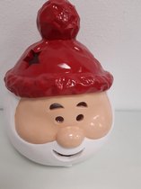 Kerstman beeld - Decoratie- 30cm groot en breed