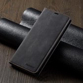 BukkitBow - Leather Case - Kunstleer - Card Case - Hoesje voor Galaxy A20E – Zwart