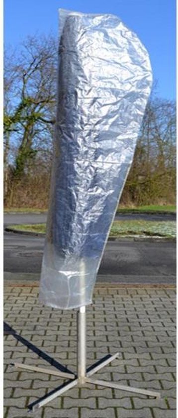 Vannons - Parasolhoes - Hoes voor zweefparasol - 3 x 2 meter - Transparant  | bol