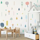 Muursticker | Bomen | Wanddecoratie | Muurdecoratie | Slaapkamer | Kinderkamer | Babykamer| Jongen | Meisje | Decoratie Sticker