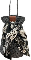 BAYUXX Bags Bali - Gehaakte tas - Model Dolly - Handmade in Bali - Lief cadeautje - Schoudertas/ Buideltas - Grijs - Tassen Dames - Duurzaam