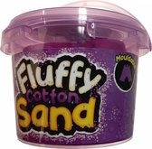 Jonotoys Fluffy Cotton Speelzand Junior 300 Gram Paars