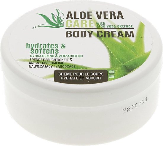 Permanent Normaal gesproken Aap Aloe Vera Body Cream - Hydraterend & Verzachtend - 200ml | bol.com