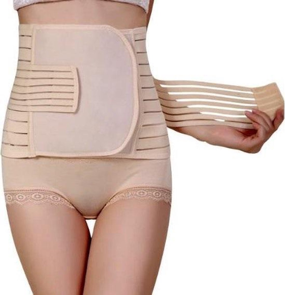 WiseGoods - Postpartum Zwangerschapsband - 3-in-1 Sluitband - Buikband Zwangerschap - Postnatale Slu