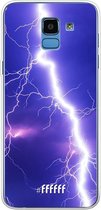 Samsung Galaxy J6 (2018) Hoesje Transparant TPU Case - Thunderbolt #ffffff