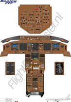 Boeing 777 - 200 / 300 - T-Bone small (Enkele A1 poster) FlightDeckPoster / Cockpitposter / Cockpit poster / Cockpit mockup