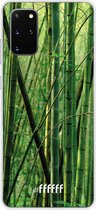 Samsung Galaxy S20+ Hoesje Transparant TPU Case - Bamboo #ffffff