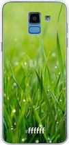 Samsung Galaxy J6 (2018) Hoesje Transparant TPU Case - Morning Dew #ffffff