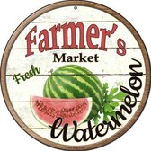 Wandbord - Farmer's Market Fresh Watermelon