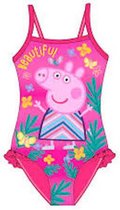Peppa Pig  badpak - roos - maat 116/122 - 6/7 jaar