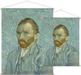 Zelfportret, Vincent van Gogh - Foto op Textielposter - 90 x 120 cm